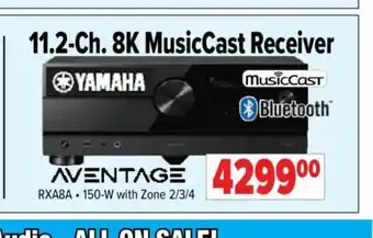 2001 Audio Video Aventage 11.2-Ch 8k Music Casr Receiver offer