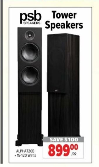 2001 Audio Video Tower Speakers offer