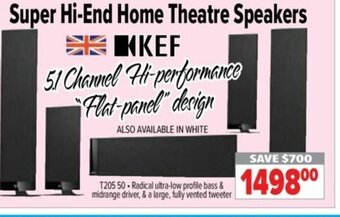 2001 Audio Video Super Hi-End Home Theatre Speakers offer