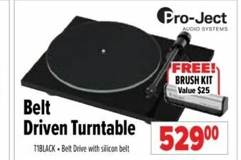 2001 Audio Video Belt Driven Turntable offer