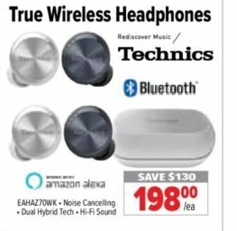 2001 Audio Video True Wireless Headphones offer