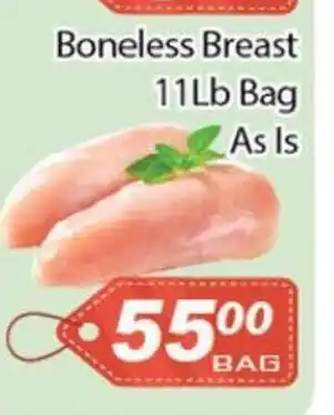 Ample Food Market Boneless Breast 11Lb Bag As Is offer