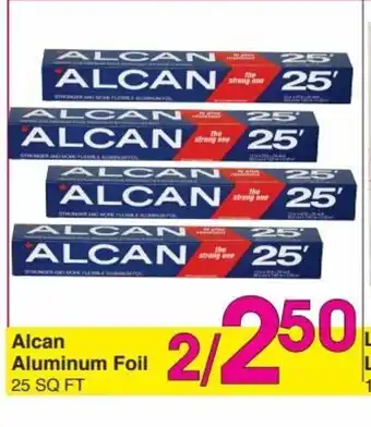 Danforth Food Market Alcan Aluminum Foil offer