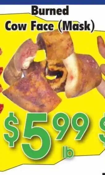 Burned Cow Face (mask)