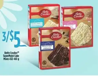 FreshCo Betty crocker supermoist cake mixes offer