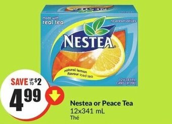 FreshCo Nestea or peace tea offer