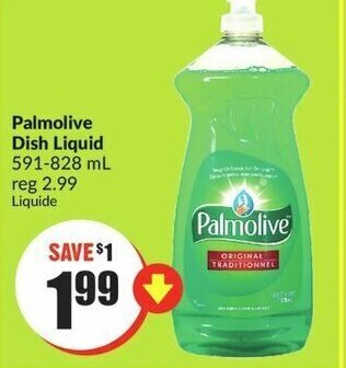FreshCo Palmolive dish liquid offer