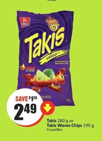 FreshCo Takis takis waves chips offer