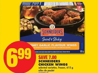 No Frills Schneiders chicken wings offer