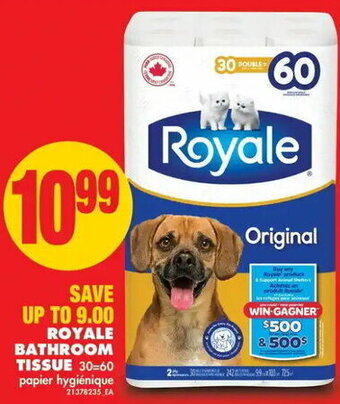 No Frills Royale bathroom tissue offer