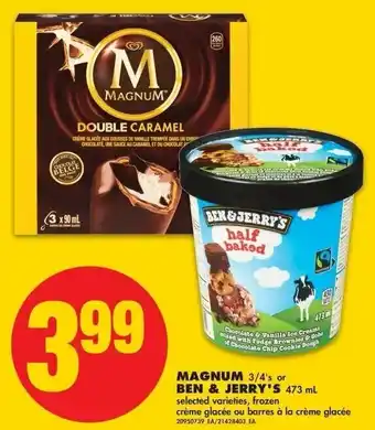 No Frills Magnum or ben & jerry's offer