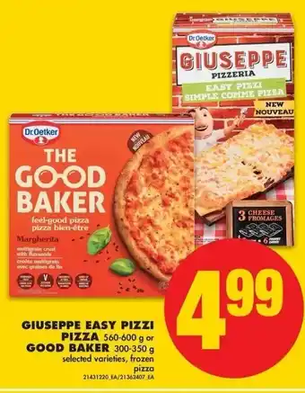 No Frills Giuseppe easy pizzi pizza good baker offer