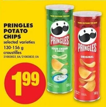 No Frills Pringles potato chips offer