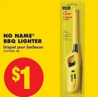 No Frills No name bbq lighter offer