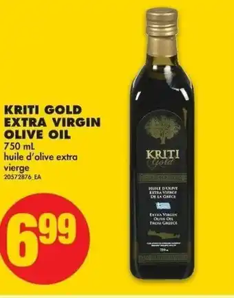 No Frills Kriti gold extra virgin olive oil offer