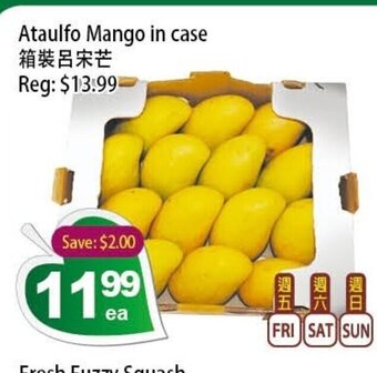 Farm Fresh Supermarket Ataulfo Mango in Case offer