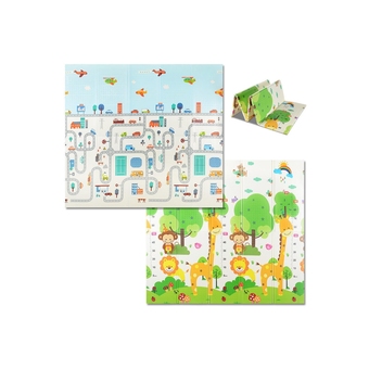 Best Buy Double-sided Play Mat, Folding Mat Baby Crawling Mat Kids Playmat Waterproof Non Toxic for Babies offer