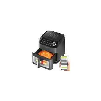 Best Buy Kyvol Smart Wi-Fi Air Fryer,AF600 Air fryer, 6 Quart, UL and FDA Certified, Black offer
