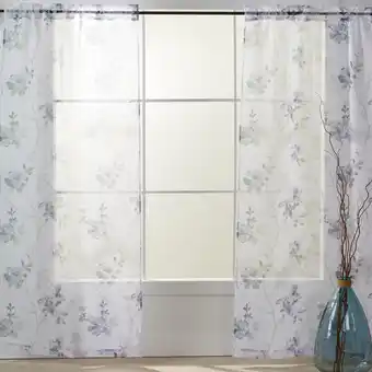 Giant Tiger Debbie Travis? Printed Sheer Curtains 2-Pack - 84in. offer