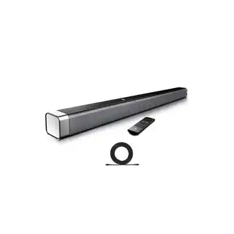 Best Buy BOMAKER 37 Inch 2.0 Wireless Bluetooth Soundbars| TV Sound Bar with Built-in Subwoofer| 120dB| 3D Surround Sound offer