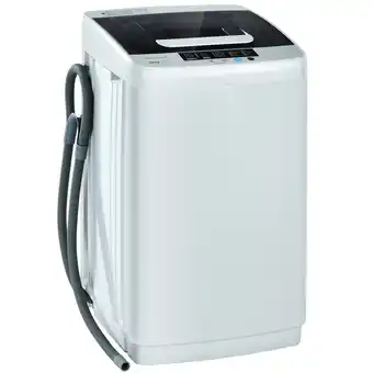 Best Buy Gymax Full-Automatic Washing Machine Portable Compact Laundry Washer Spin 8.8 lbs offer