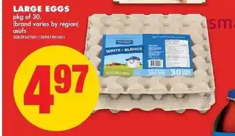 No Frills Large Eggs offer