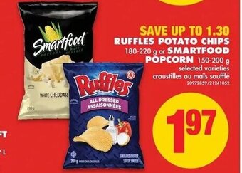 No Frills Ruffles Potato Chips offer