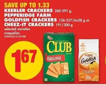 No Frills Keebler Crackers offer
