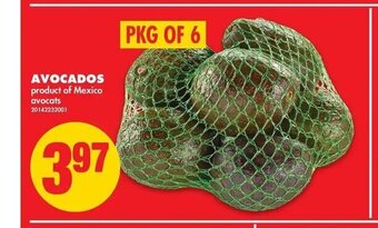 No Frills Avocados offer