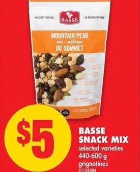 No Frills Basse Snack Mix offer