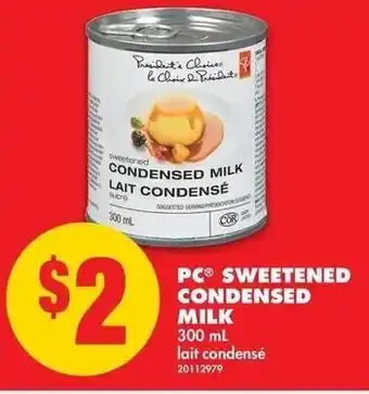 No Frills PC, Sweetened Condensed Milk offer