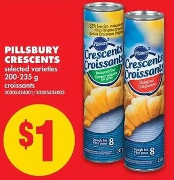No Frills Pillsbury Crescents offer