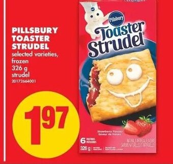 No Frills Pillsbury Toaster Strudel offer