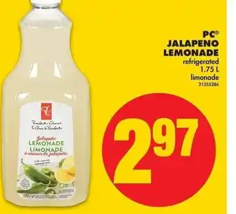 No Frills Jalapeno Lemonade offer