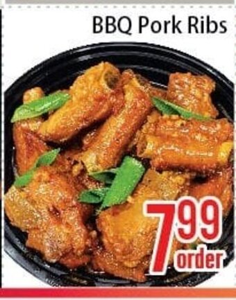 FreshLand Supermarket BBQ Pork Ribs offer