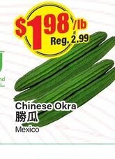 Terra Foodmart Chinese Okra offer
