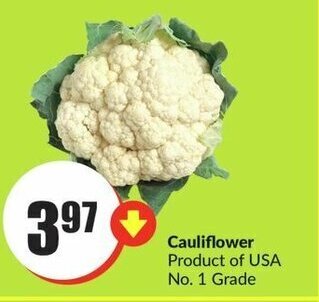 FreshCo Cauliflower offer