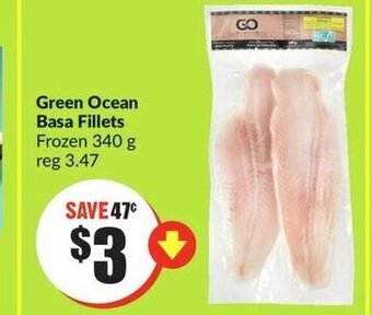 FreshCo Green Ocean Basa Fillets offer