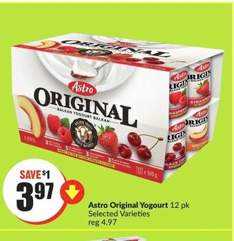 FreshCo Astro Original Yogourt offer