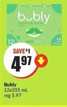 FreshCo Bubly offer