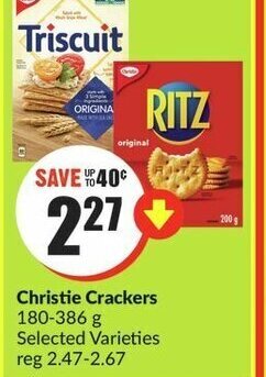 FreshCo Christie Crackers offer