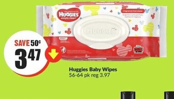 FreshCo Huggies Baby Wipes offer