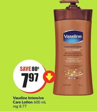 FreshCo Vaseline Intensive Care Lotion offer