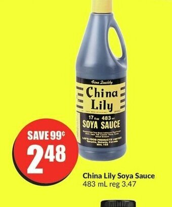 FreshCo China Lily Soya Sauce offer