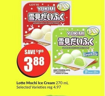 FreshCo Lotte Mochi Ice Cream offer