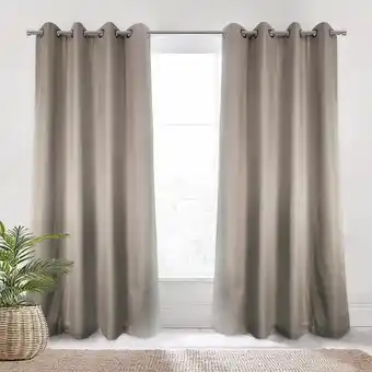 Giant Tiger Debbie Travis® Jacquard Foam Back Curtains, 84-in., 2-Pack offer