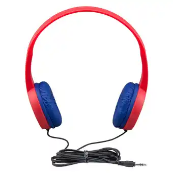 Giant Tiger Spiderman Kids Headphones with Adjustable Headband, Red and Blue offer