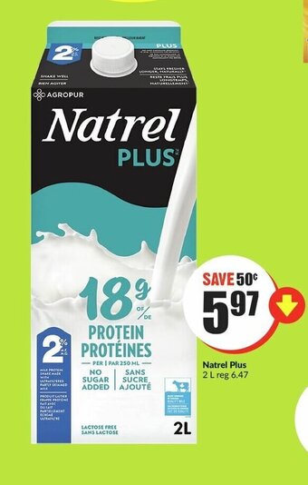 FreshCo Natrel Plus offer