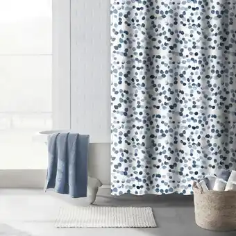 Giant Tiger Debbie Travis® Faux Linen Davina Shower Curtain - 72in. offer