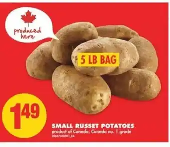 No Frills Small Russet Potatoes offer